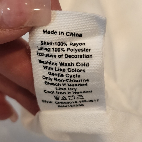 Avec les filles white flowy skirt - Picture 6 of 11